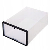 Cutie depozitare Incaltaminte inchidere cu capac transparenta 31x21x12 cm plastic